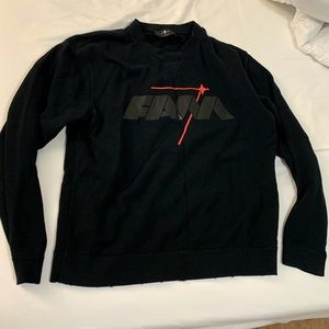 Men’s medium 7 for all Mankind black crew neck